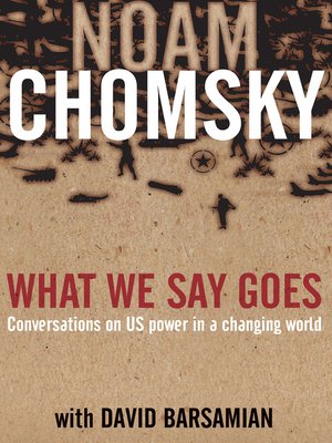 cover image of What We Say Goes